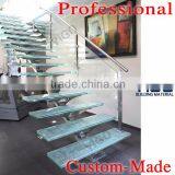Stainless Steel Staircase Handrail Design / Stainless Steel Glass Staircase Quality Choice thumbnail-3