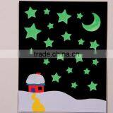 Glow in the Dark Moon Star Luminous Label Fluorescence Sticker thumbnail-3