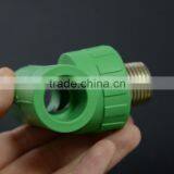 Good Quality Corrosion Resistance Plumbing System Ppr Tee Fitting With Brass Threaded thumbnail-3