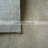 Suede Bonded With T/C for Sofa Fabric