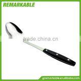 Food Safety Certification Unique Handle Stainless Steel Spoon Tea Spoon Wooden Spoon