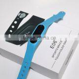 Smart Wearable Project OEM Service Logo Printing TPU/silicone Smart E06 Sport Fitness Wristband thumbnail-1