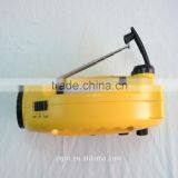 Emergency Protable Yellow Mobile charge radio