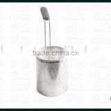 Pasta Basket,Cooking Colander,Stainless Steel Mesh Strainer (L-BTW60S69-201) thumbnail-2