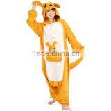 New Jump Freely with Kangaroo Adult Animal Full Body Pajamas Party Costume