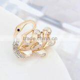 Fashion Decorative Animal Safty Pins Swan Brooches thumbnail-3