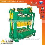 High Capacity SHENTA QTJ4-60 Concrete Block Making Machine With Oversea Service
