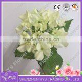 Cheap Real Touch Artificial White Hydrangea Flower thumbnail-3