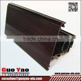 Powder Coated Aluminum Wood Finish Profile For Doors and Windows thumbnail-1