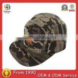 Leather Patch Custom Logo Cheap Custom Corduroy Camo 5 Panel Hats thumbnail-1