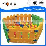 YIQILE plastic kid pool durable ball pool happy children plastic ball pool