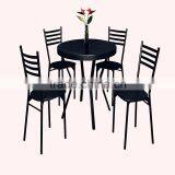 High Quality PVC Veneer Dining Table and Chairs Furniture thumbnail-1