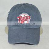 Professional Custom 6 Panel / 100% Cotton/dark Blue / 3 d Embroidery Logo/baseball Cap