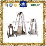 Pyramid Garden Stainless Steel Candle Lantern 1002 thumbnail-1