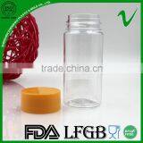 PET Beverage Round Clear 100ml Wide Mouth Plastic Bottle