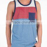 Mens Bodybuilding Gym Stringers /Loose Fit Cotton Workout Tank Top Fancy Design thumbnail-1