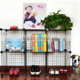 Versatile Grid Wire Modular Shelving And Storage Cubes Wire Grid Shelf FH-W0033 thumbnail-3