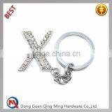 34mm New Design Letter X Metal Keychain For Gifts
