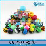 Food Grade Non Stick Customized Small Silicone Jars Dab Wax Container thumbnail-5