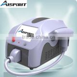 Zero Side Effect Clinic Use ND YAG Xenon Lamp Salon Beauty New Black Tip Laser Color Tattoo Removal