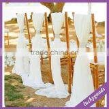 White High Quality Chair Sashes for Weddings thumbnail-1