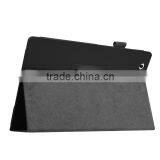 Quality Lychee Texure PU Leather Case With Flip Stand For SONY XPERIA Z4 TABLET FOR XPERIA TABLET Z4 FOLD LEATHER CASE POUCH thumbnail-3