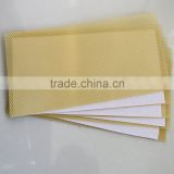 natural beeswax foundation sheet and plastic beeswax foundation