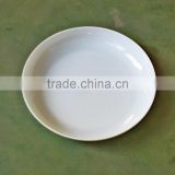Round plastic food tray clear