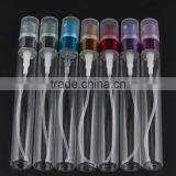 MUB 10ml Refillable Clear Glass Perfume Spray Bottle With Aluminum Atomizer thumbnail-2