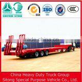 New Double Tire 60 Tons Low Bed/Lowboy Truck Semi Trailer thumbnail-6