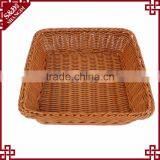 S&D Household Accessories Wicker Crafts Natural Poly Rattan Wholesale Fruit Baskets thumbnail-3