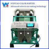 2 chutes Digital rock ccd camera color sorter machine