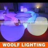 Modern Hotel Nightclub Bar Illuminated LED Sofa thumbnail-4