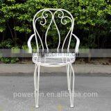 Metal Outdoor Garden Dinning Chair With Arm thumbnail-1