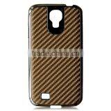 Carbon Fiber Phone Case PC Bottom Phone Shell Protective Back Cover for Samsung s4 thumbnail-5