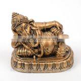 Resin Antique Gold Hindo God Ganesha Wedding Favor Ganesha Idol thumbnail-4