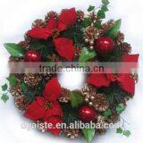 Hot Sale Chistmas Decoration Wreath Artificial Festival Party Ornament Garland thumbnail-6