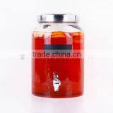 Lemon Shaped Huge Mason Jar Juice Jar With a Tap thumbnail-2