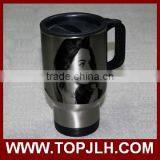 Sublimation Custom Photo Printing Auto Car Metal Travel Cups thumbnail-4