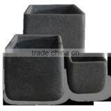 Square Lightweight Cement Pots, Small Concrete Pots, GRC Planter thumbnail-1