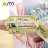 Plastic Basket for Storage, Household 3 Sizes Plastic Baskets thumbnail-3