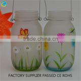 wide mouth glass jar wholesale colored glass jars