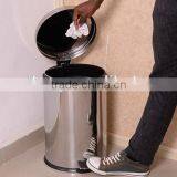 High Quality Foot Pedal Trash Bin Stainless Steel Dustbin thumbnail-3