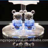 Creative Crystal Bride and Groom Figurines Wedding Favours for Guests/gift for Wedding Souvenir thumbnail-1