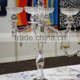 Floral Candelabra Tealight Candle Holders for Wedding Table Centerpiece thumbnail-1