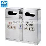 Best Garbage Collection Equipment,metal Open Trash Bin Segregation thumbnail-2