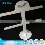 2017 New Fashion Milky White Acrylic Jewelry Display Stand