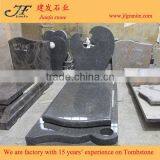 Chinese Green Granite Headstones Simple Design thumbnail-5