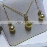 Gold New Design Freshwater Pearl Jewelry thumbnail-5