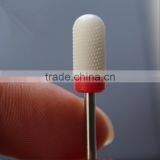Nail Head Diameter 6.5MM Barrel Balll Total Length 40MM White Ceramic Burr White 1 Piece thumbnail-3